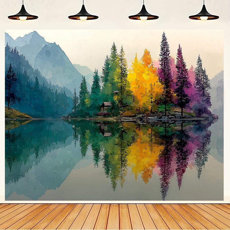 Interior Design Hd - Kolorowa fototapeta na ścianę z motywem