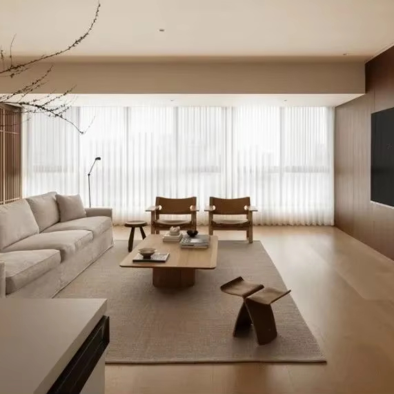 Interior Design And Construction - Plan podłogi w stylu japońskim Sanhai,
