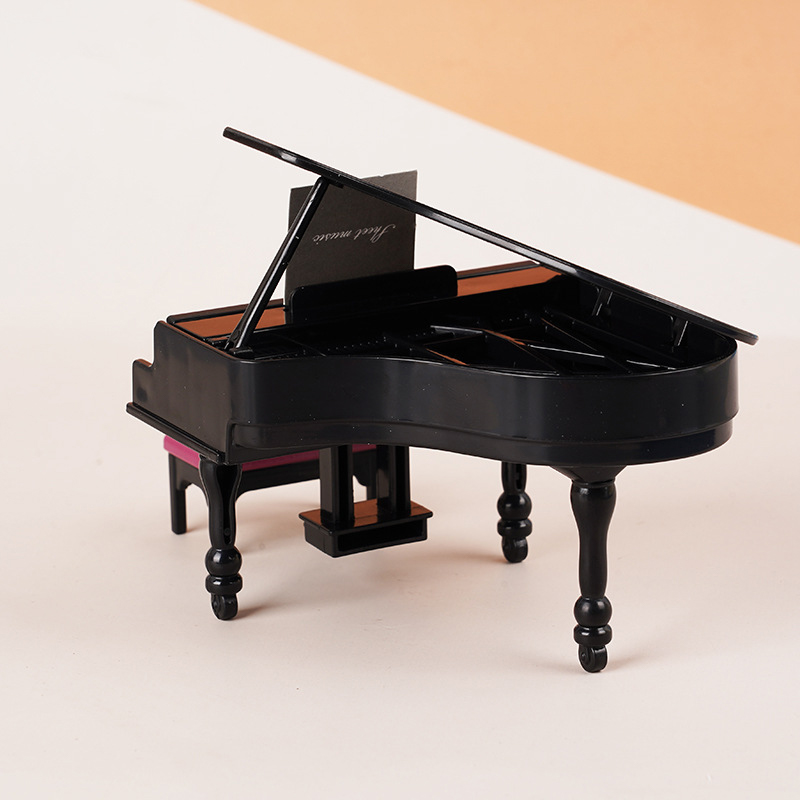 Interior Design Living Room - 1:12 Miniaturowe pianino do domku dla