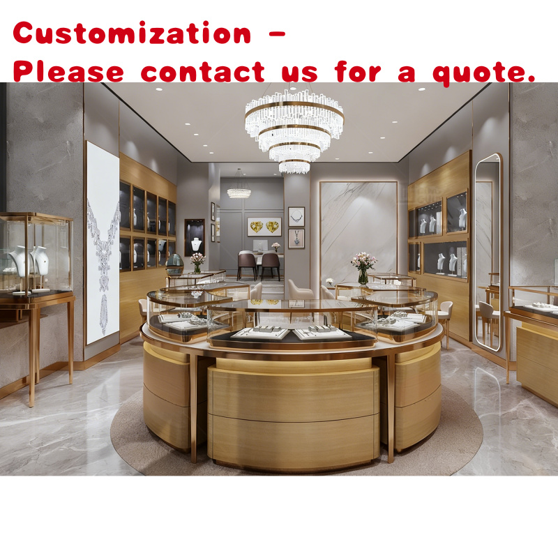 Interior Design Lighting Layout - Projekt wnętrz sklepu jubilerskiego w stylu
