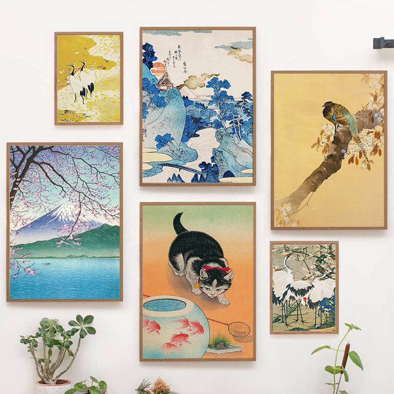 Interior Designer - Japońskie obrazy na płótnie Katsushika Hokusai,