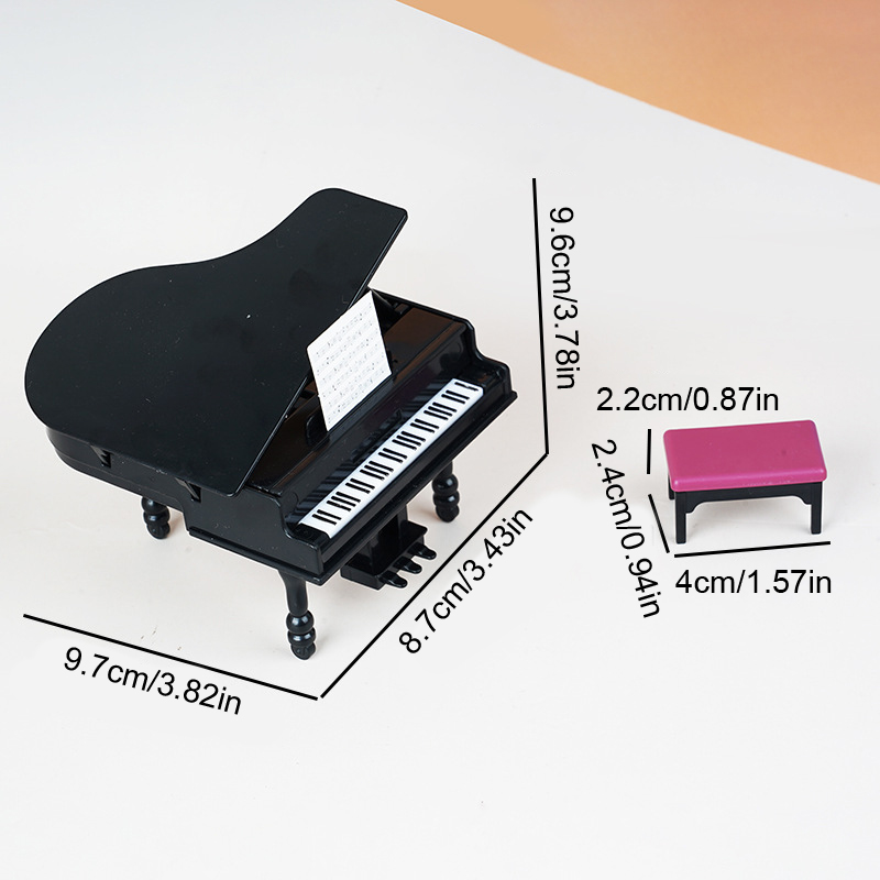 1:12 Miniaturowe pianino do do – Interior Design Living Room recenzja i cena