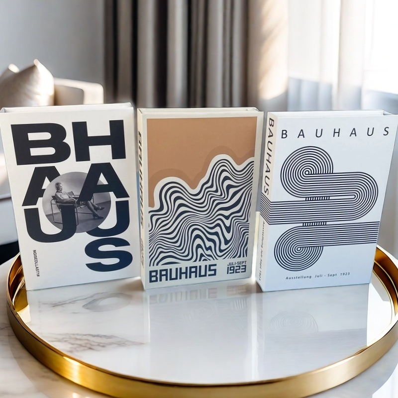 Abstrakcyjne luksusowe książki – Interior Design Book recenzja i cena