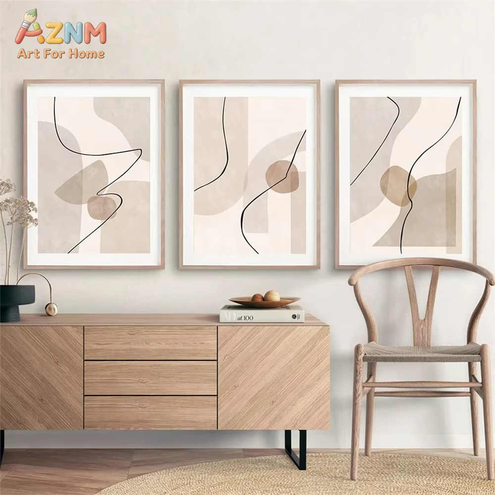 Abstrakcyjne Beżowe Geometrycz – Interior Designer recenzja i cena