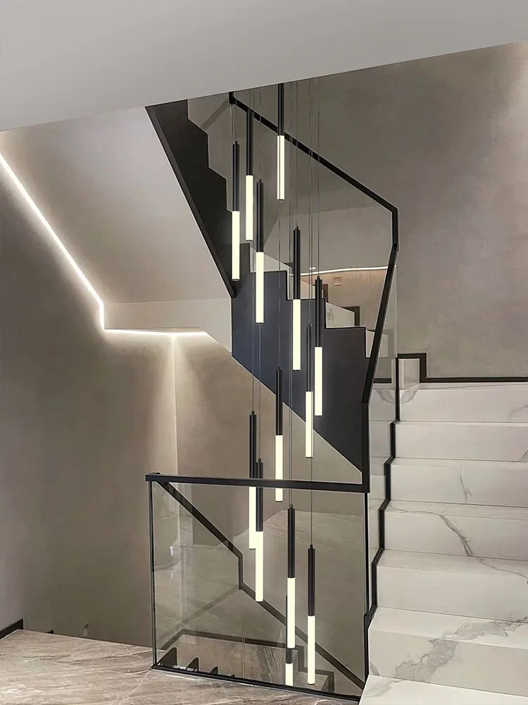 Nowoczesny LED kreatywny czarn – Interior Design Youtube recenzja i cena