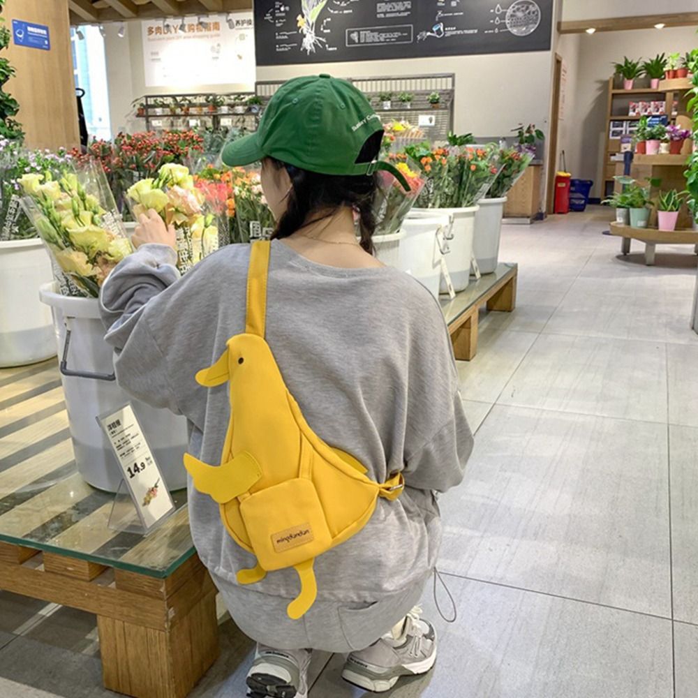 Prosta płócienna torba crossbo – Interior Design Korean Style recenzja i cena