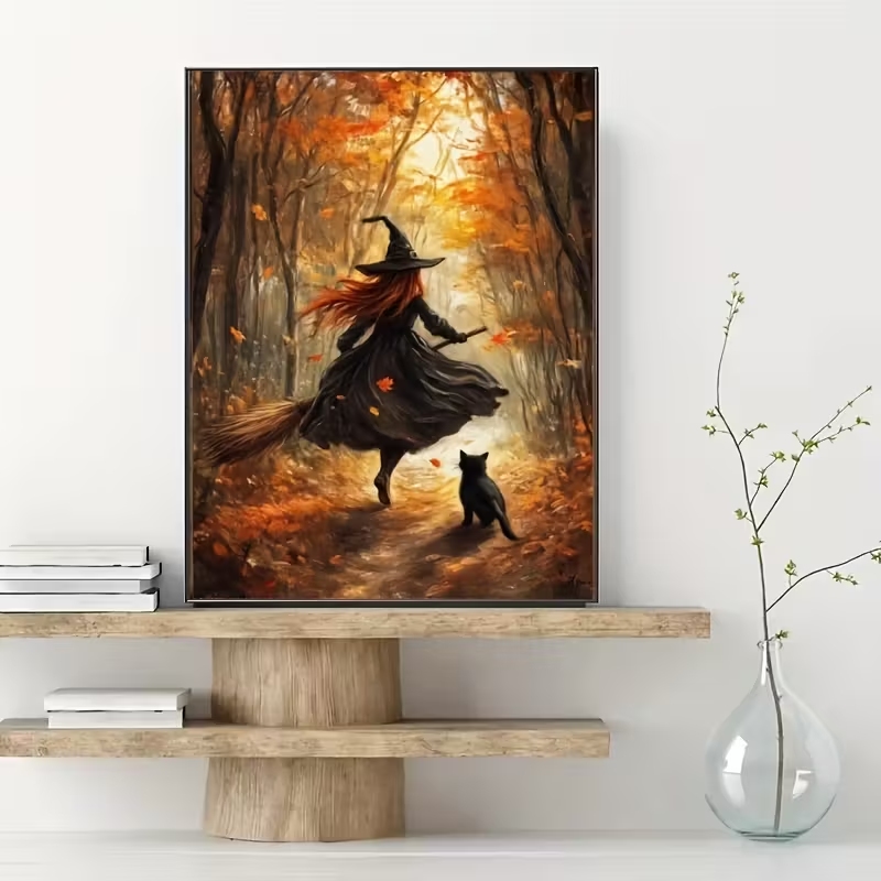 Retro Halloweenowa Jesienna Wi – Interior Design Living Room recenzja i cena