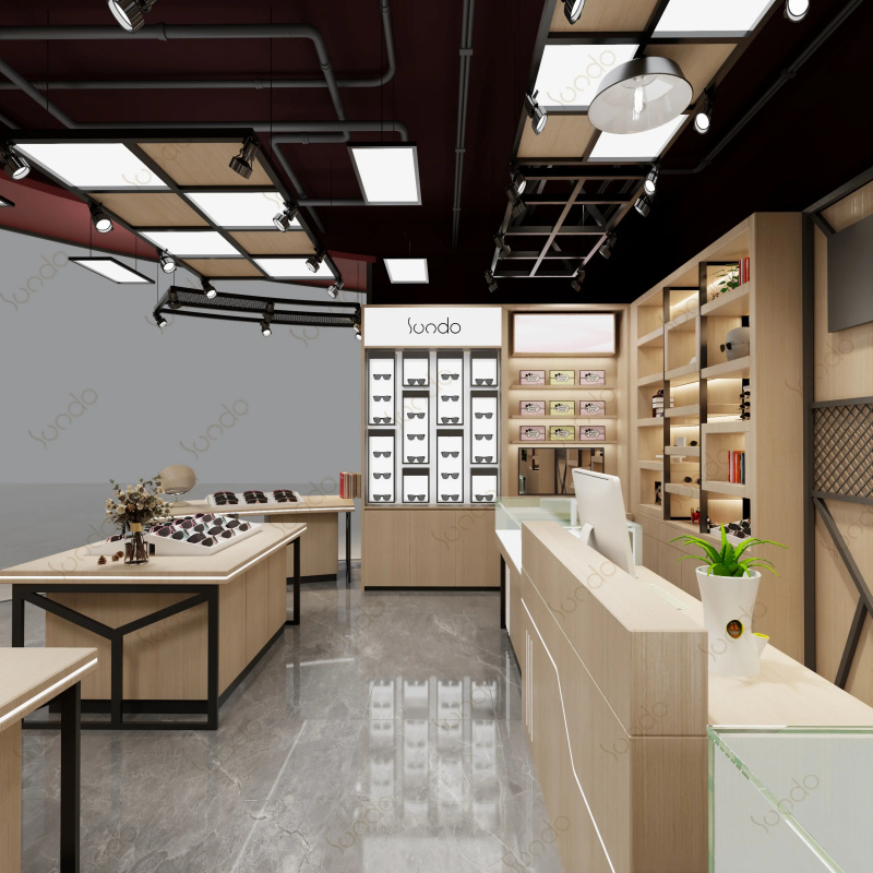 Projekt wnętrza optyki na zamó – Interior Designer recenzja i cena
