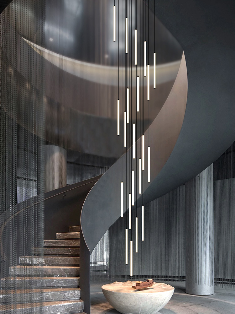 Nordic Strip żyrandol LED okrą – Interior Design Youtube recenzja i cena
