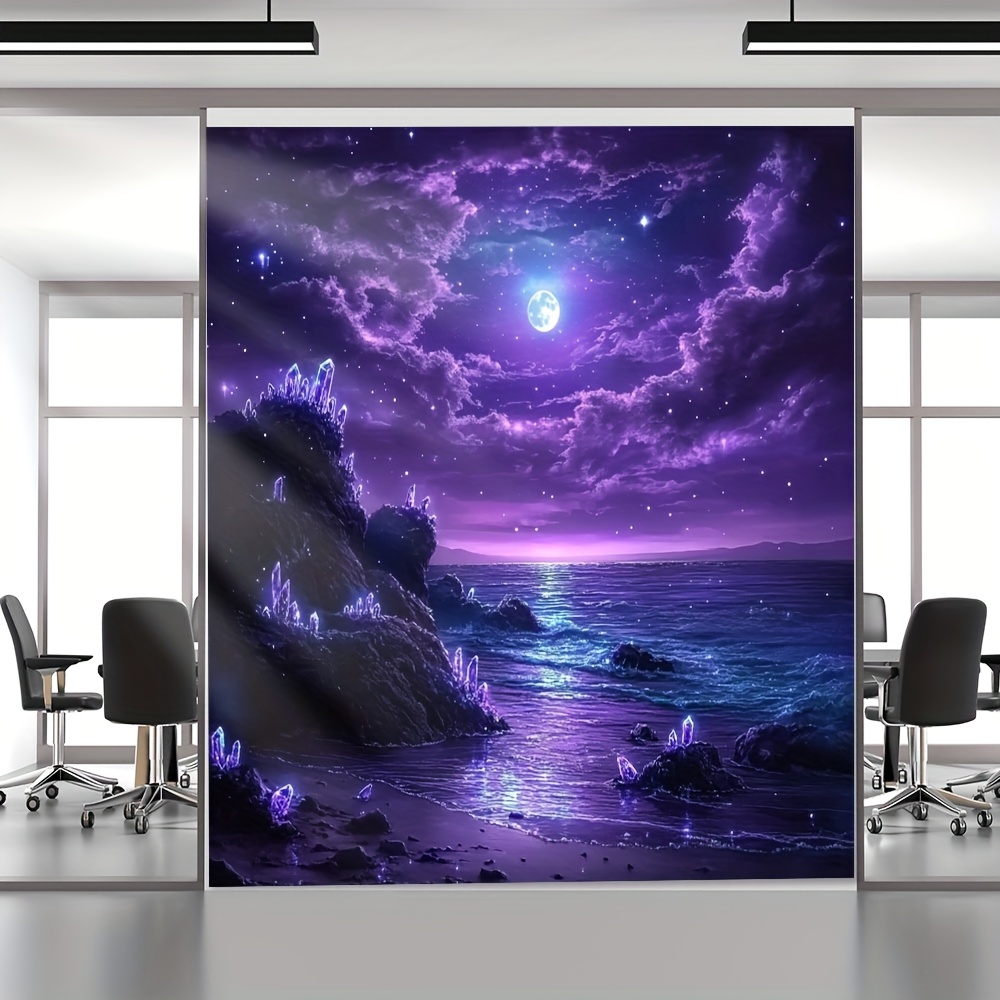 Fioletowy Księżyc Ocean Noc Mu – Interior Design Hd recenzja i cena