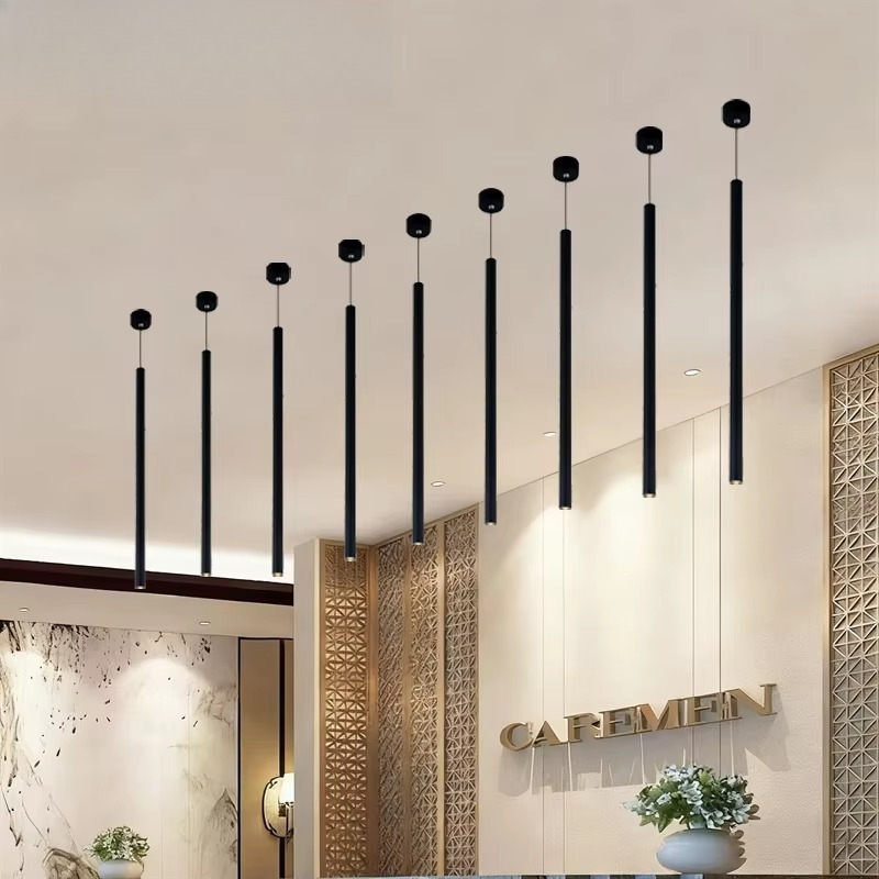 Nowoczesny czarny żyrandol LED – Interior Design Youtube recenzja i cena
