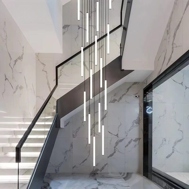 Nowoczesny czarny żyrandol LED – Interior Design Youtube recenzja i cena