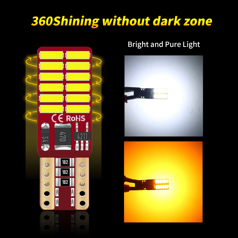 2-10 sztuk W5W LED T10 Led Can – Interior Design Icon recenzja i cena