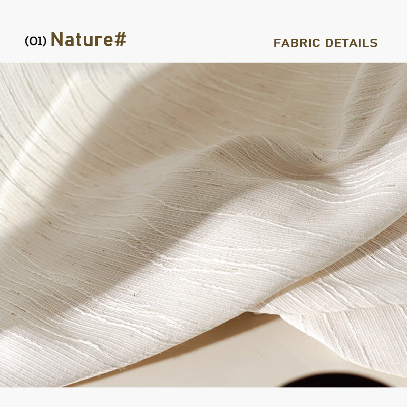 Zasłony żakardowe lniane półza – Linen Curtain Eyelet recenzja i cena